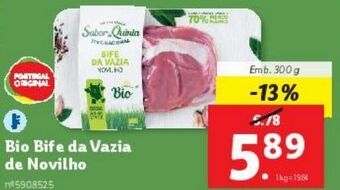 Lidl Bife novilho promoção