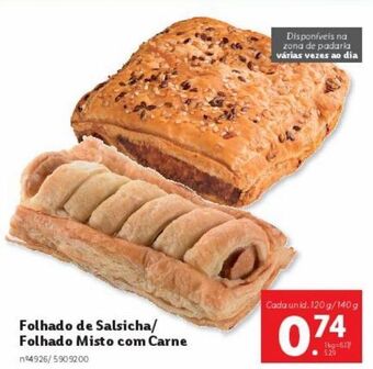 Lidl Folhado promoção