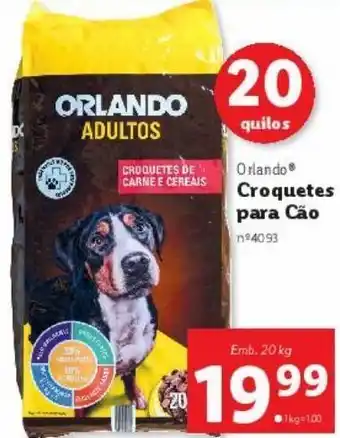 Lidl Comidas para animais orlando promoção