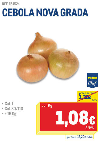 CEBOLA NOVA GRADA
