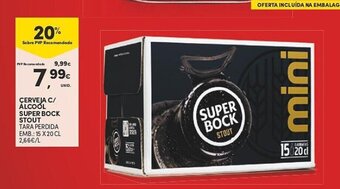 Continente CERVEJA C/ ÁLCOÓL SUPER BOCK STOUT promoção