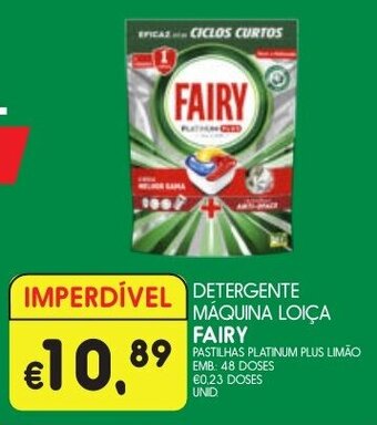 DETERGENTE MÁQUINA LOIÇA FAIRY