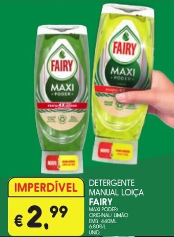 Meu Super DETERGENTE MANUAL LOIÇA FAIRY promoção