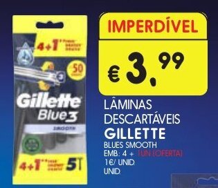 Meu Super LAMINAS DESCARTAVEIS GILLETTE promoção