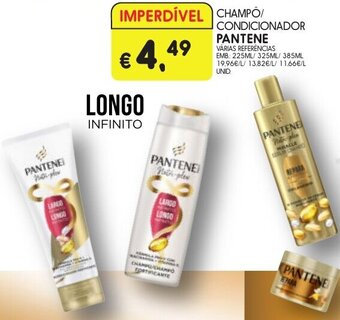 CHAMPÔ CONDICIONADOR PANTENE