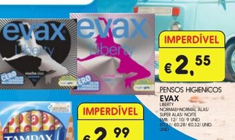 Meu Super PENSOS HIGIENICOS EVAX promoção