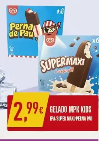 Miranda Supermercados GELADO MPK KIDS promoção