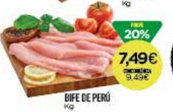 Supermercados Preços Baixos BIFE DE PERÚ KG promoção