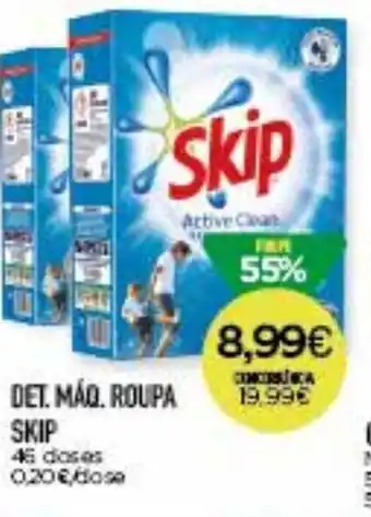 DET. MÁQ. ROUPA SKIP