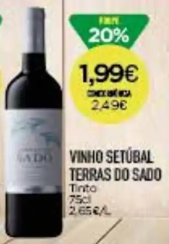 Supermercados Preços Baixos VINHO SETÚBAL TERRAS DO SADO 75cl promoção