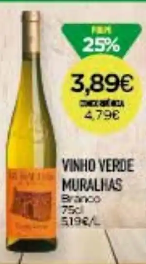 VINHO VERDE MURALHAS Branco 75cl