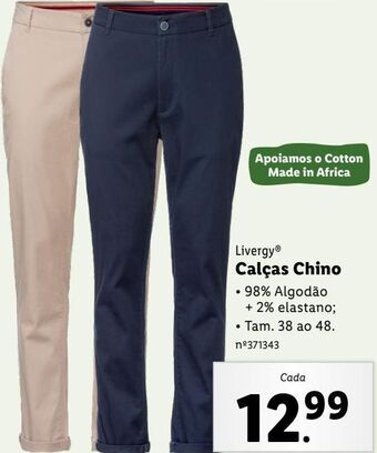 Lidl Calças promoção