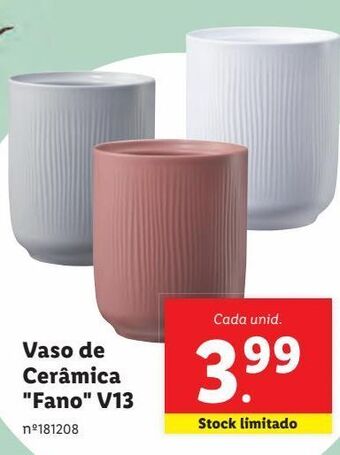 Vaso de cerâmica