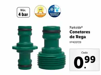 Lidl Conector de mangueira parkside promoção