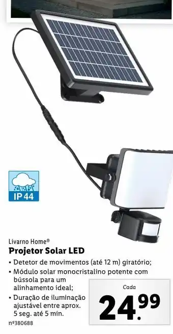 Lidl Projector led promoção