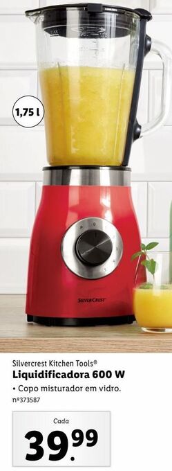 Lidl Liquidificador silvercrest promoção