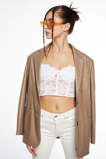 Pu blazer