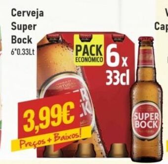 Belita Cerveja super bock promoção