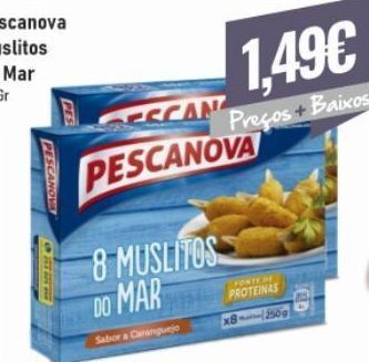 Belita Palitos de peixe pescanova promoção