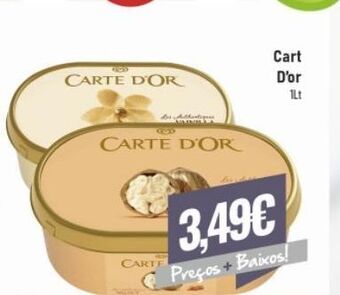 Belita Gelados carte d'or promoção