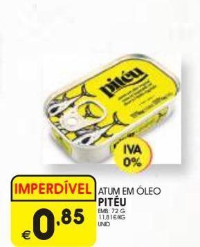 Atum em lata pitéu