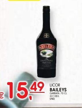 Meu Super Licor baileys promoção