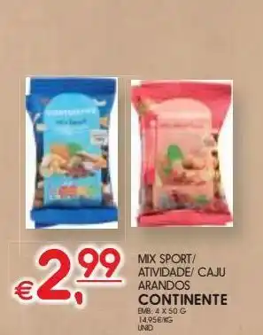 Meu Super Snacks continente promoção