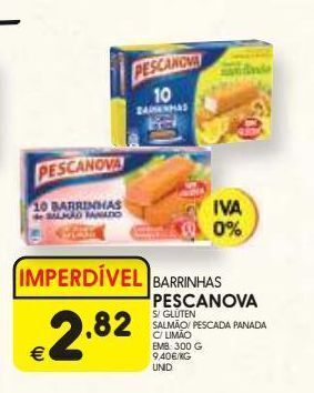 Palitos de peixe pescanova