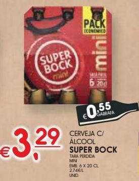 Meu Super Cerveja super bock promoção
