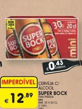 Meu Super Cerveja super bock promoção