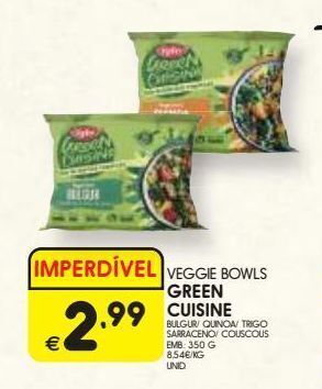 Meu Super Verduras congeladas iglo promoção