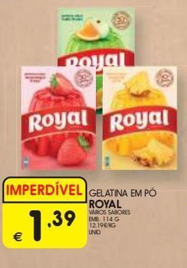 Meu Super Gelatina royal promoção