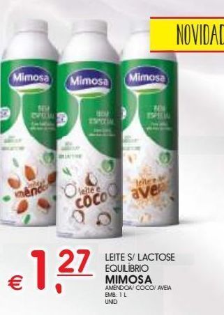 Meu Super Leite sem lactose mimosa promoção