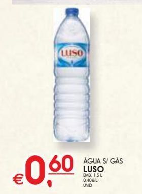 Meu Super Água luso promoção
