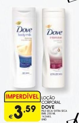 Meu Super Loção hidratante dove promoção