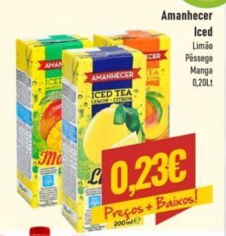 Belita Chá gelado amanhecer promoção