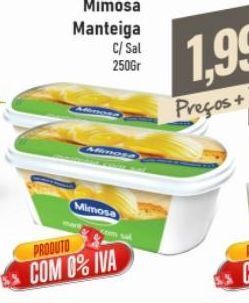 Belita Manteiga mimosa promoção