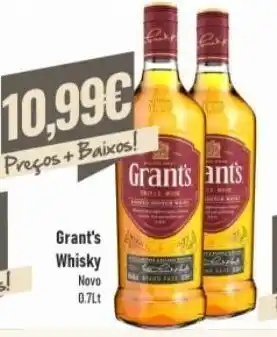Belita Whisky escocês grant's promoção