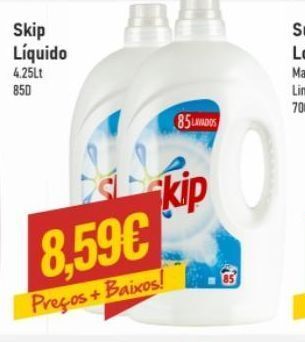 Belita Detergente líquido skip promoção
