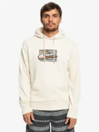 Retro fade ‑ sweatshirt com capuz para homem