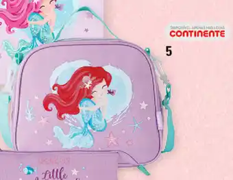 Continente Saco Lanche note Mermaid promoção