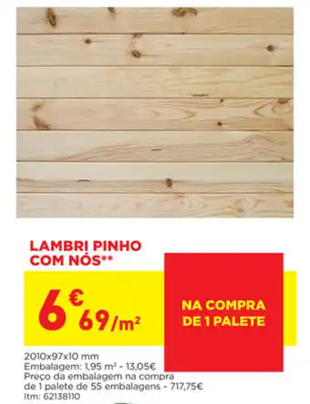Bricomarché Lambri Pinho com Nós promoção