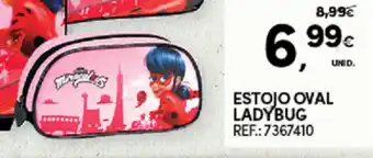 Estojo Oval Ladybug