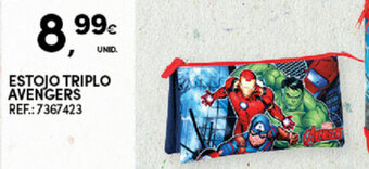 Estojo Triplo Avengers