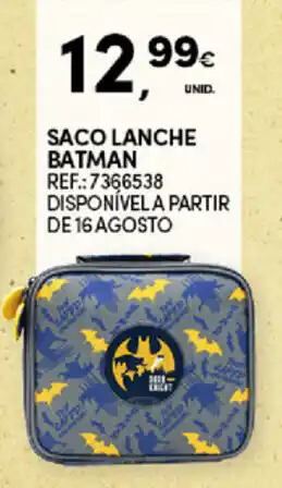Saco Lanche Batman