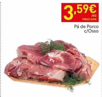 Recheio Carne suína promoção