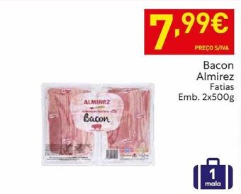 Recheio Bacon promoção