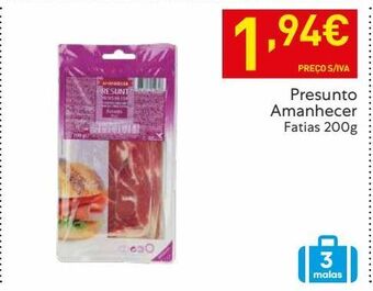Recheio Presunto amanhecer promoção