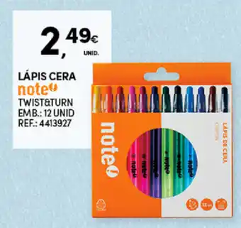 Continente Lápis Cera promoção