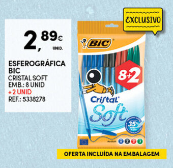 Continente Esferográfica BIC promoção